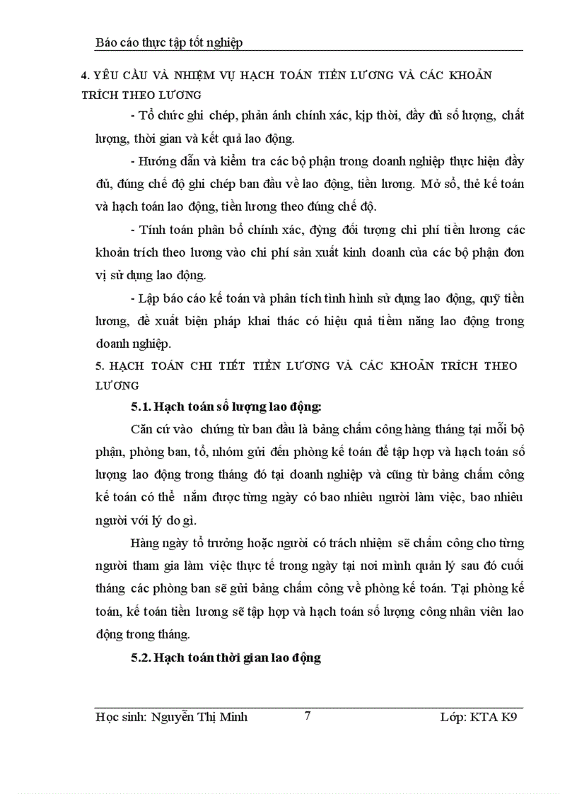 image for page Kế toán tiền lương và các khoản trích theo lương tại Công ty Cổ Phần Đầu Tư Tây Bắc