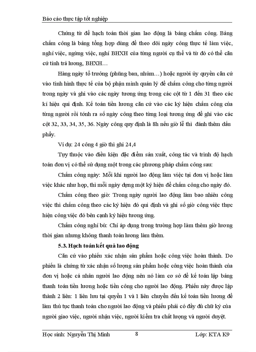 image for page Kế toán tiền lương và các khoản trích theo lương tại Công ty Cổ Phần Đầu Tư Tây Bắc