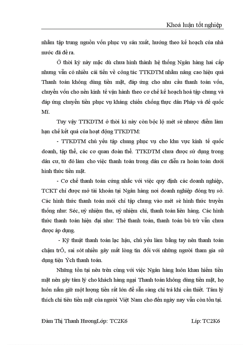 image for page Một số vấn đề về thanh toán không dùng tiền mặt tại NHĐT PT Cao Bằng Thực trạng và giải pháp 1