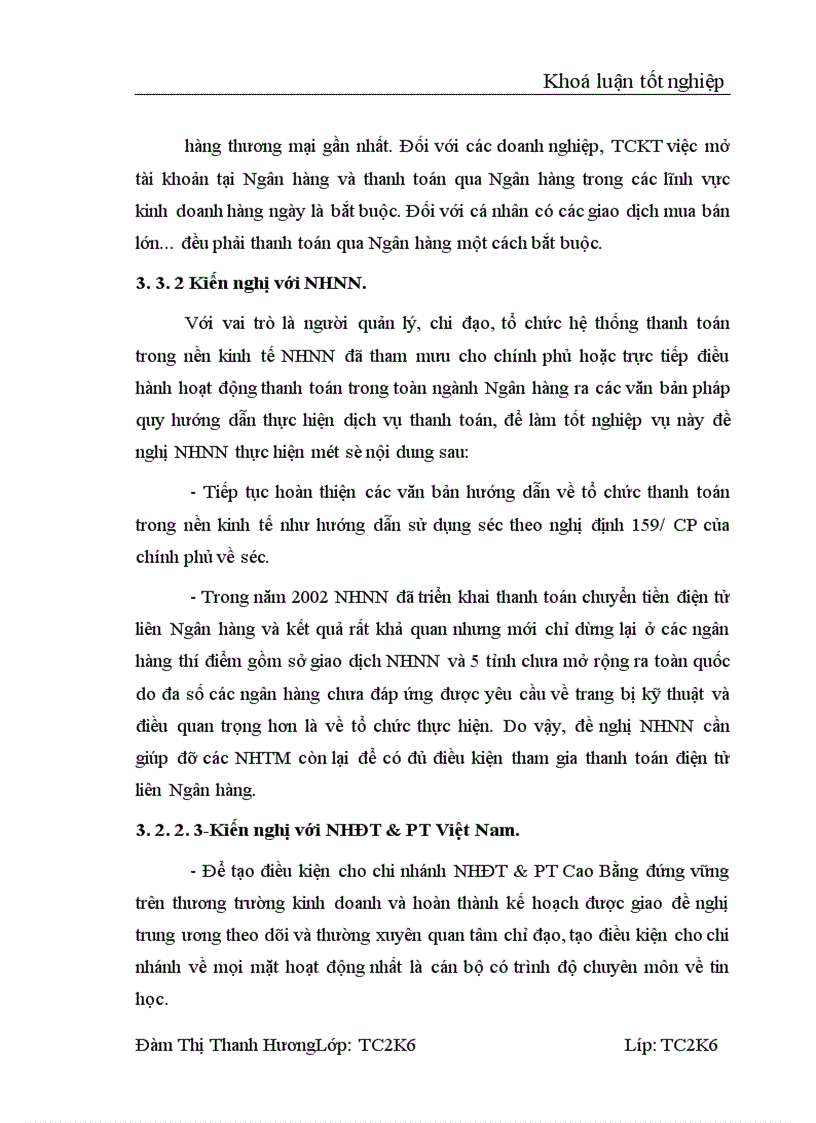 image for page Một số vấn đề về thanh toán không dùng tiền mặt tại NHĐT PT Cao Bằng Thực trạng và giải pháp 1