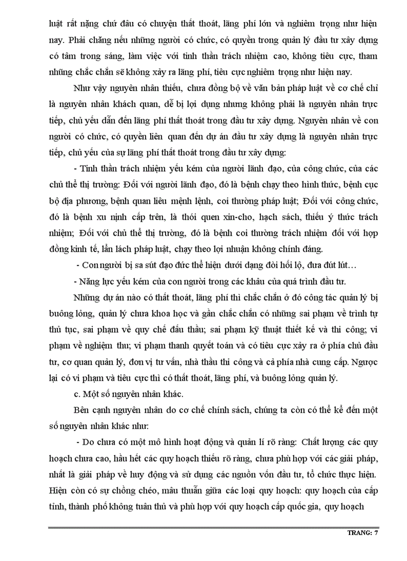 image for page Một số giải pháp nhằm hạn chế thất thoát và lãng phí trong hoạt động đầu tư phát triển ở Việt Nam hiện nay 1