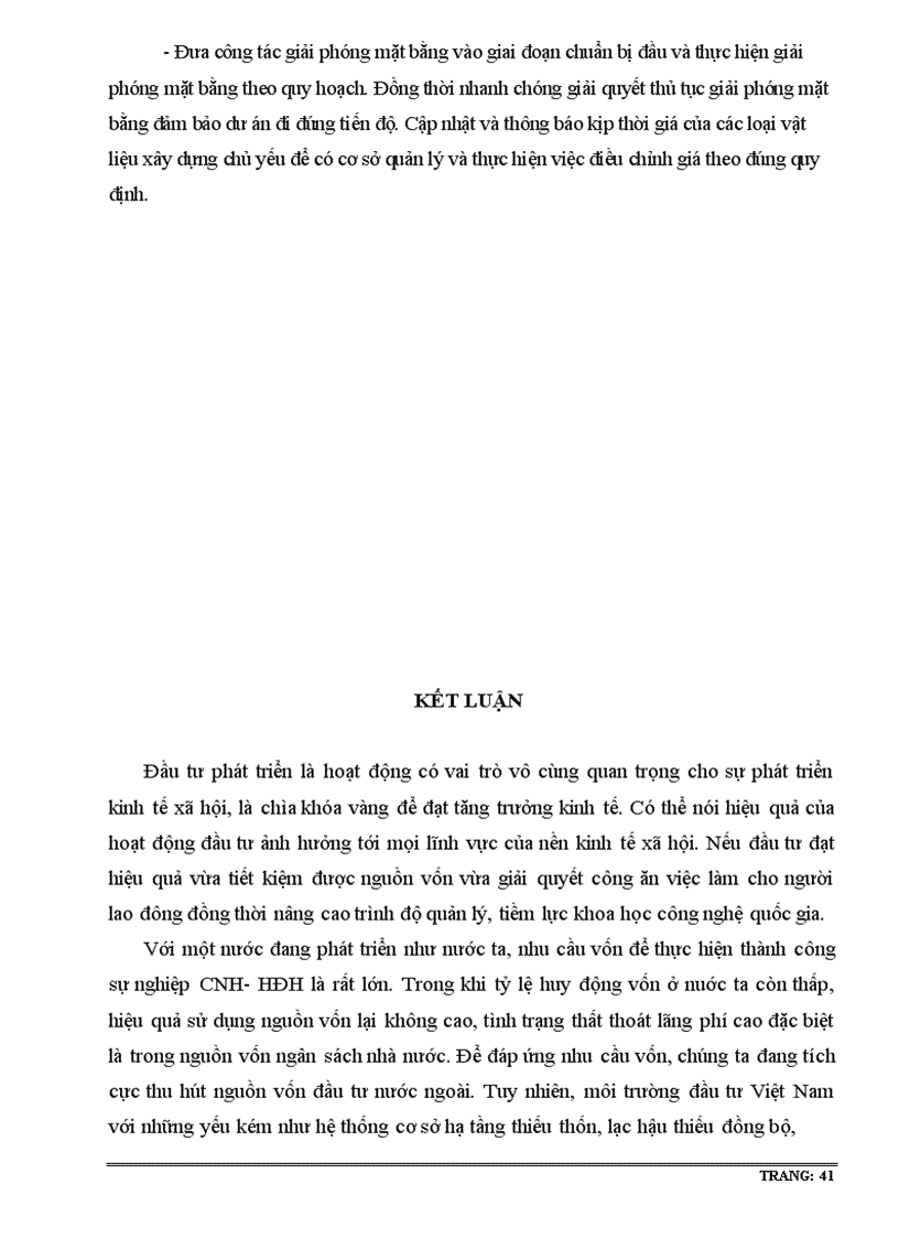 image for page Một số giải pháp nhằm hạn chế thất thoát và lãng phí trong hoạt động đầu tư phát triển ở Việt Nam hiện nay 1