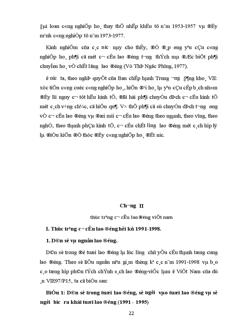image for page Chuyển dịch cơ cấu lao động trong quá trình chuyển dịch cơ cấu kinh tế theo hướng công nghiệp hoá hiện đại hoá thực trạng và giải pháp