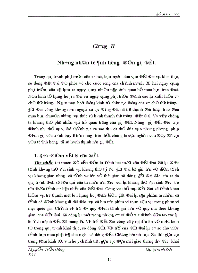image for page Những nhân tố ảnh hưởng đến giá quyền sử dụng đất Liên hệ với thị trường bất động sản ở Việt Nam 1