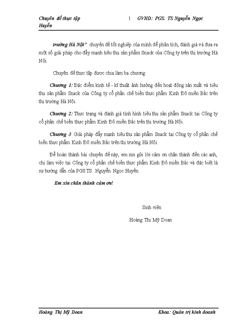 image for page Đẩy mạnh tiêu thụ sản phẩm Snack của Công ty cổ phần chế biến thực phẩm Kinh Đô miền Bắc trên thị trường Hà Nội 1