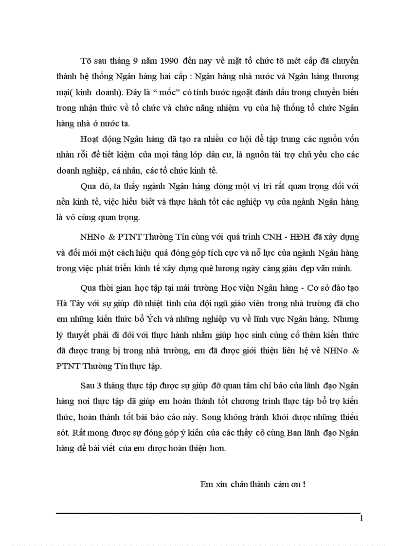 image for page Nghiệp vụ tín dụng và nghiệp vụ kế toán của NHNo PTNT huyện Thường Tín