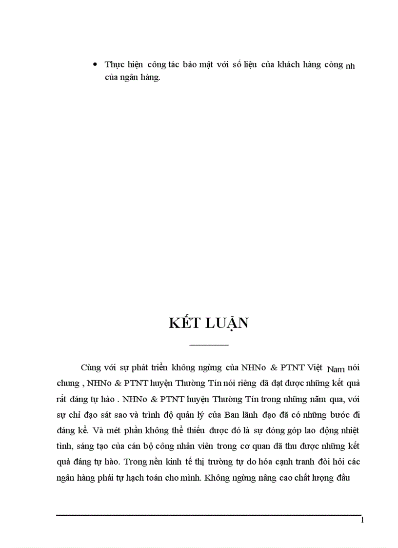 image for page Nghiệp vụ tín dụng và nghiệp vụ kế toán của NHNo PTNT huyện Thường Tín