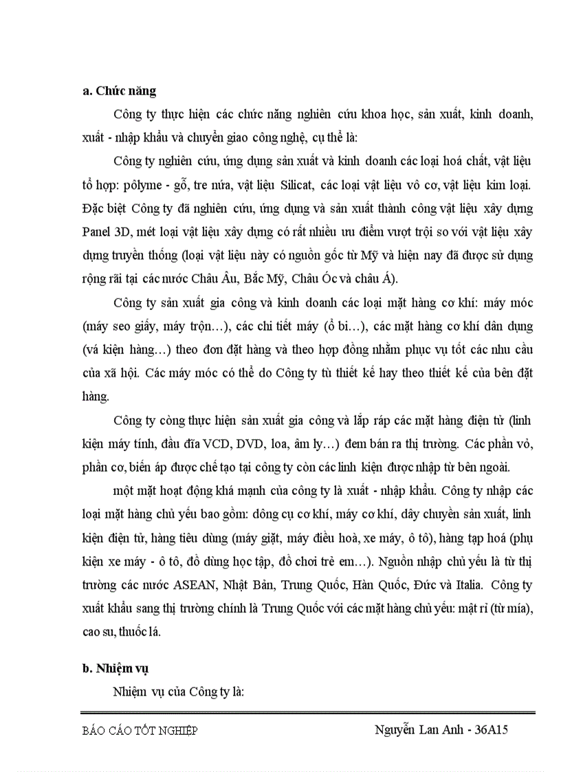 image for page Vốn kinh doanh và những biện pháp nâng cao hiệu quả sử dụng vốn kinh doanh ở Công ty vật liệu và công nghệ 1