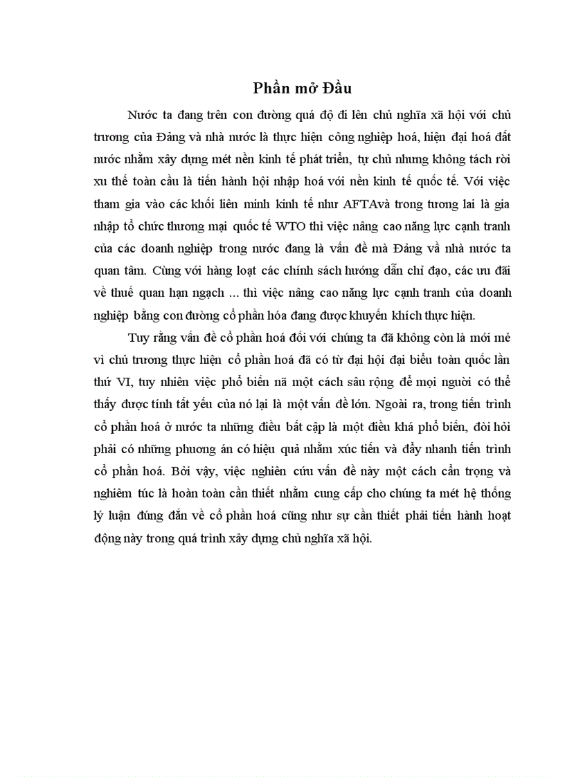 image for page Quan điểm của Đảng và tiến trình cổ phần hoá từ 1986 2002