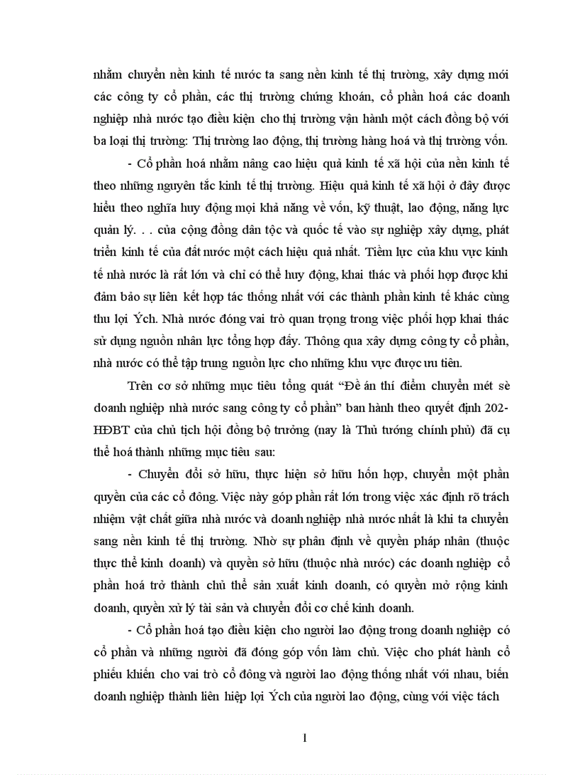 image for page Quan điểm của Đảng và tiến trình cổ phần hoá từ 1986 2002