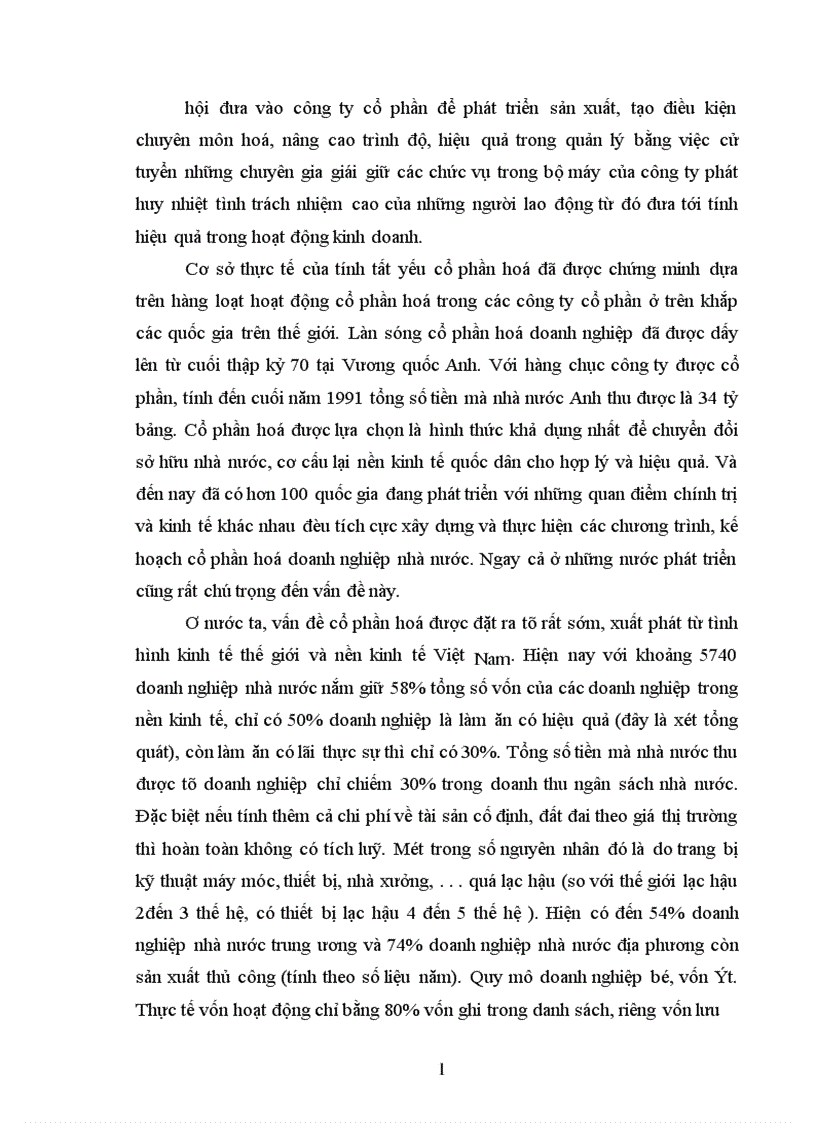 image for page Quan điểm của Đảng và tiến trình cổ phần hoá từ 1986 2002