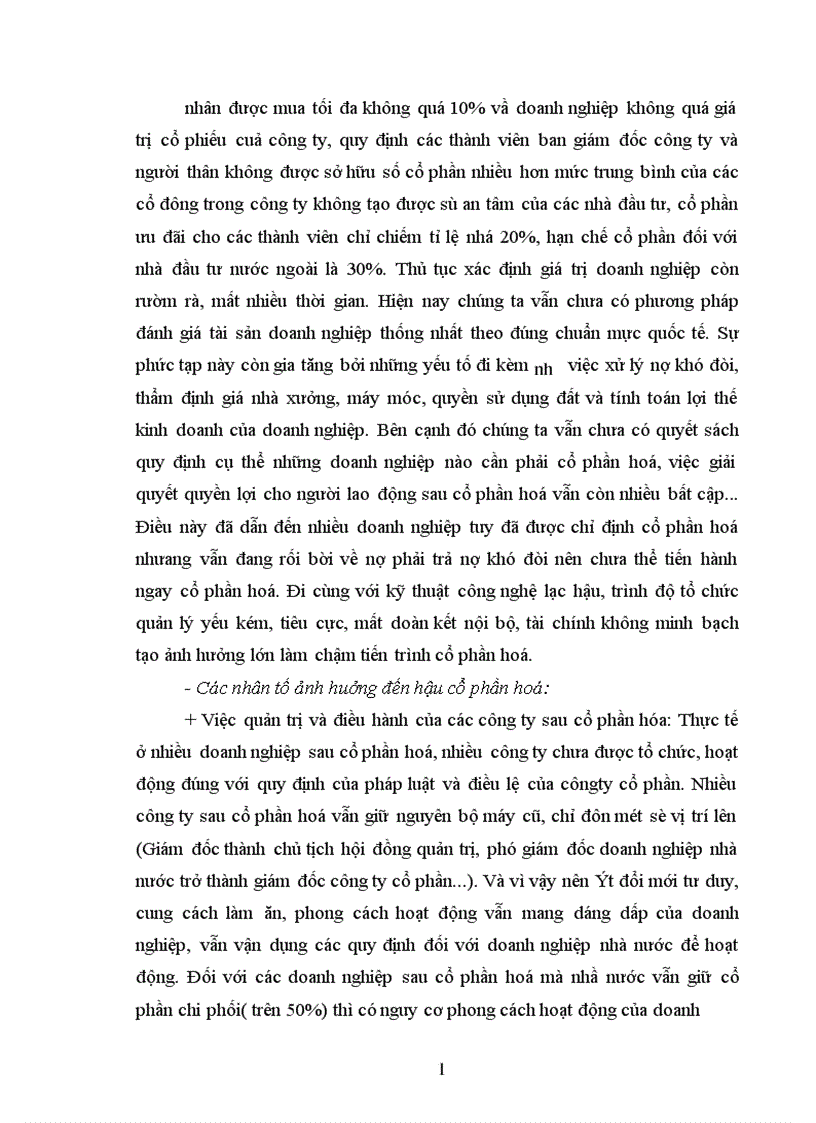 image for page Quan điểm của Đảng và tiến trình cổ phần hoá từ 1986 2002