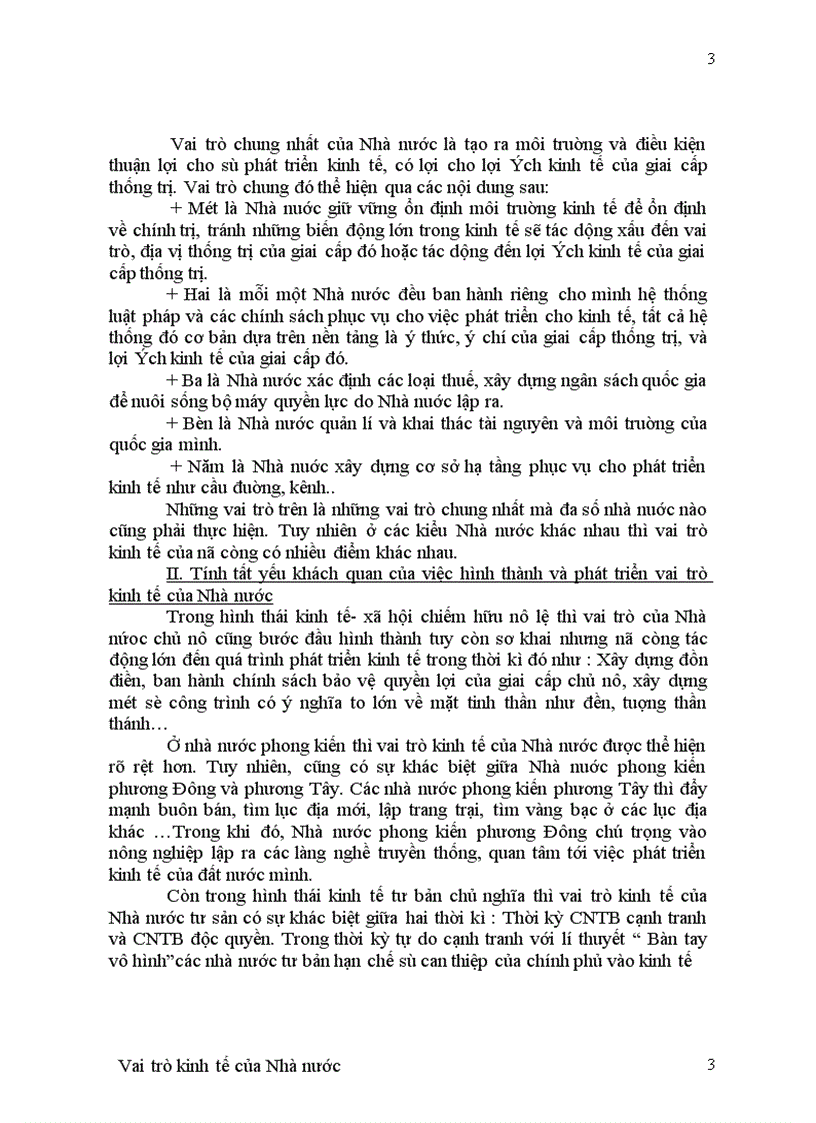 Tăng cường vai trò kinh tế của Nhà nước là nhân tố quan trọng để hình thành và hoàn thiện cơ chế quản lí kinh tế mới ở nước ta hiện nay 1