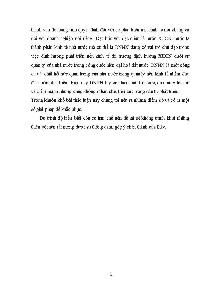 image for page Một số kiến nghị và giải pháp nhằm tăng tính hiệu quả của đầu tư phát triển trong DNNN 1