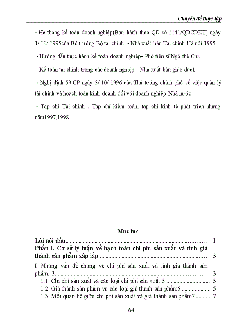 image for page Hạch toán chi phí sản xuất và tính giá thành sản phẩm trong doanh nghiệp xây lắp 1