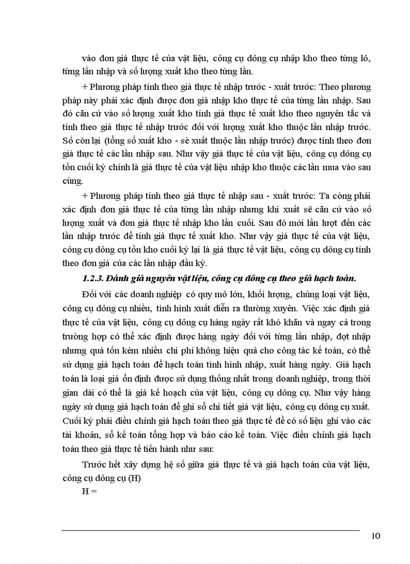 image for page Hoàn thiện kế toán nguyên vật liệu công cụ dụng cụ tại Công ty cổ phần xây dựng số 4 Thăng Long 1