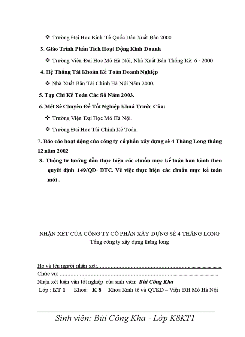 image for page Hoàn thiện kế toán nguyên vật liệu công cụ dụng cụ tại Công ty cổ phần xây dựng số 4 Thăng Long 1