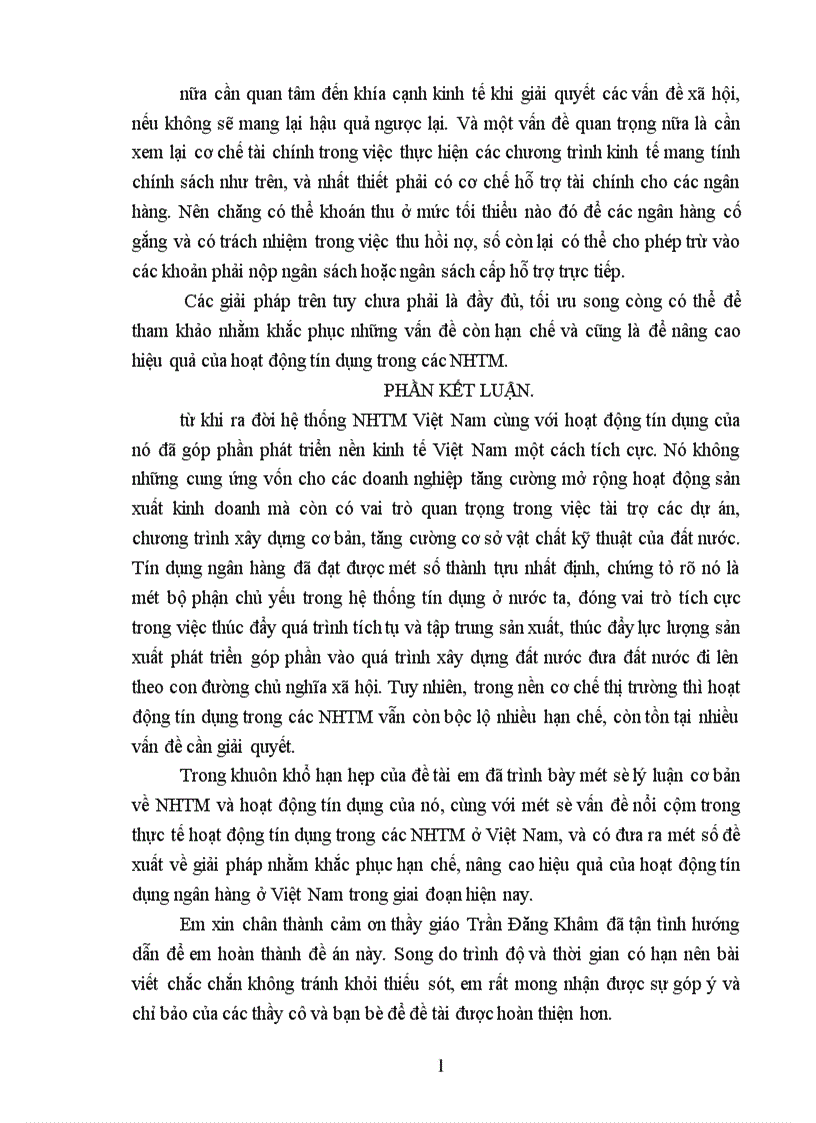 image for page Hoạt động tín dụng của hệ thống NHTM Việt Nam trong giai đoạn hiện nay 1