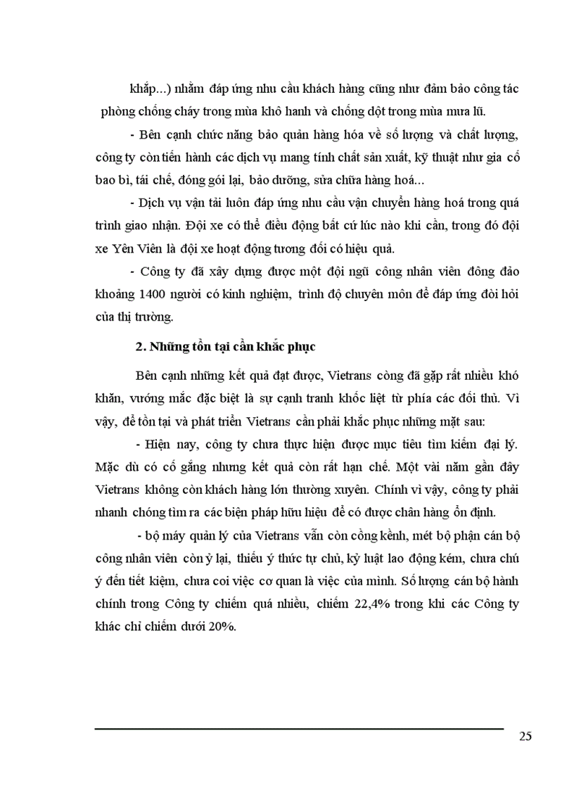 image for page Tình hình hoạt động kinh doanh dịch vụ giao nhận kho vận tại Vietrans 1