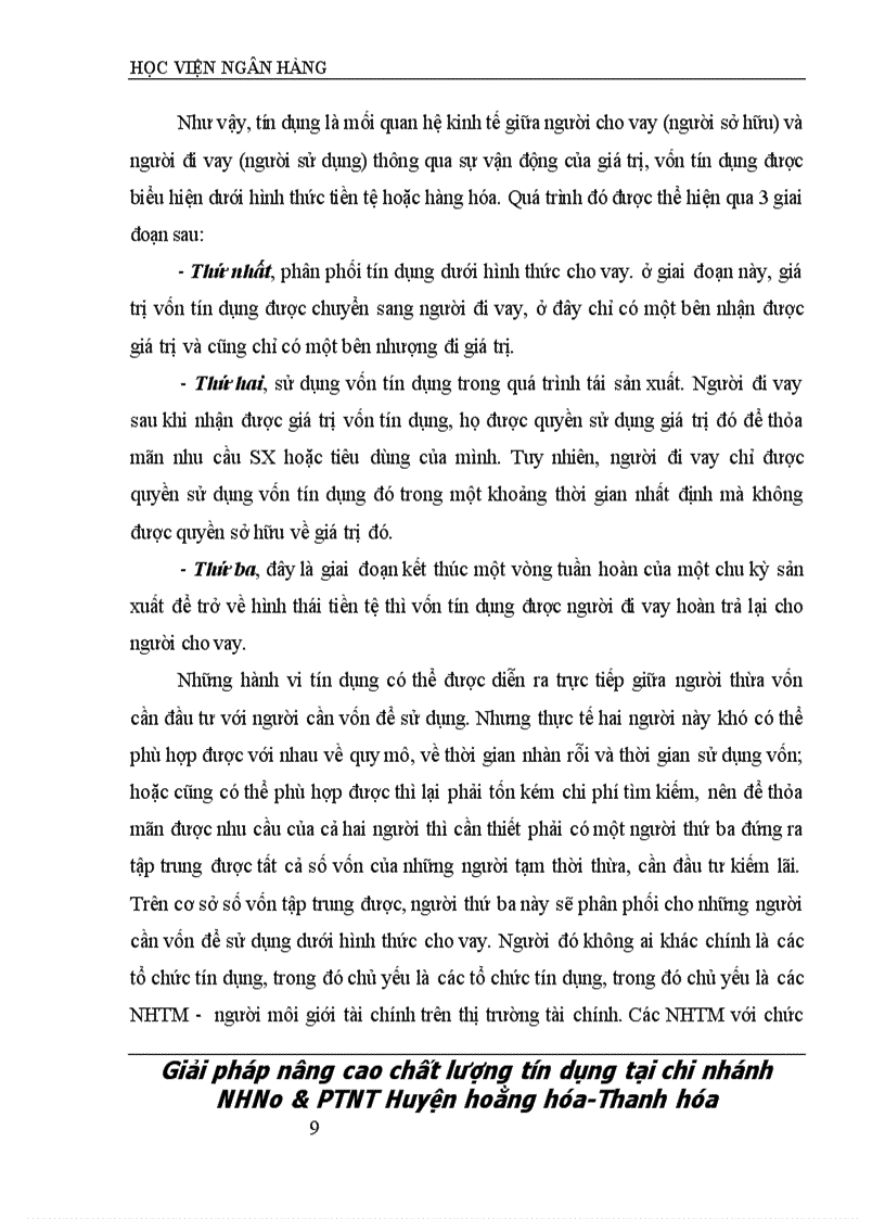 image for page Một số giải pháp nâng cao chất lượng tín dụng tại Ngân hàng Nông nghiệp và Phát triển Nông thôn Huyện Hoằng Hoá Tỉnh Thanh Hóa