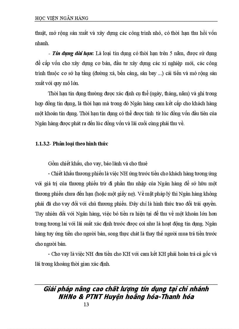 image for page Một số giải pháp nâng cao chất lượng tín dụng tại Ngân hàng Nông nghiệp và Phát triển Nông thôn Huyện Hoằng Hoá Tỉnh Thanh Hóa