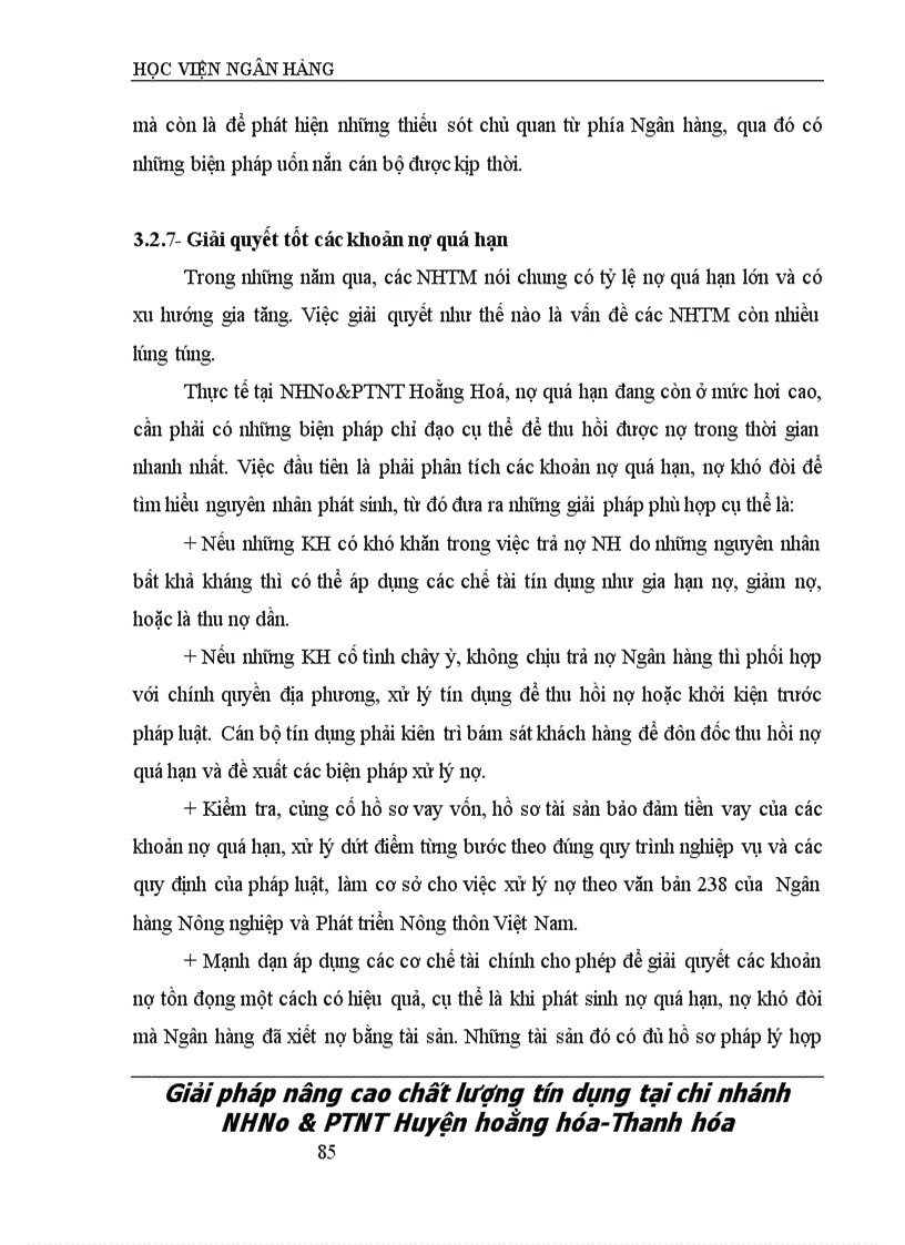 image for page Một số giải pháp nâng cao chất lượng tín dụng tại Ngân hàng Nông nghiệp và Phát triển Nông thôn Huyện Hoằng Hoá Tỉnh Thanh Hóa