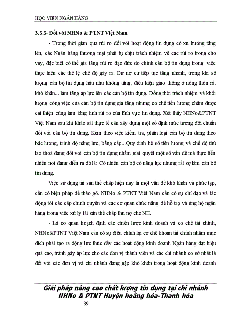 image for page Một số giải pháp nâng cao chất lượng tín dụng tại Ngân hàng Nông nghiệp và Phát triển Nông thôn Huyện Hoằng Hoá Tỉnh Thanh Hóa
