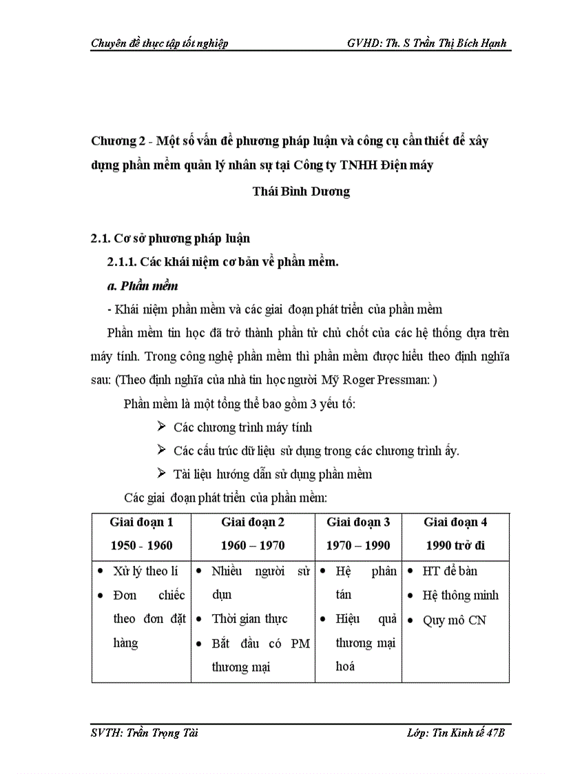 image for page Xây dựng phần mềm quản lý nhân sự tại Công ty TNHH Điện máy Thái Bình Dương 1