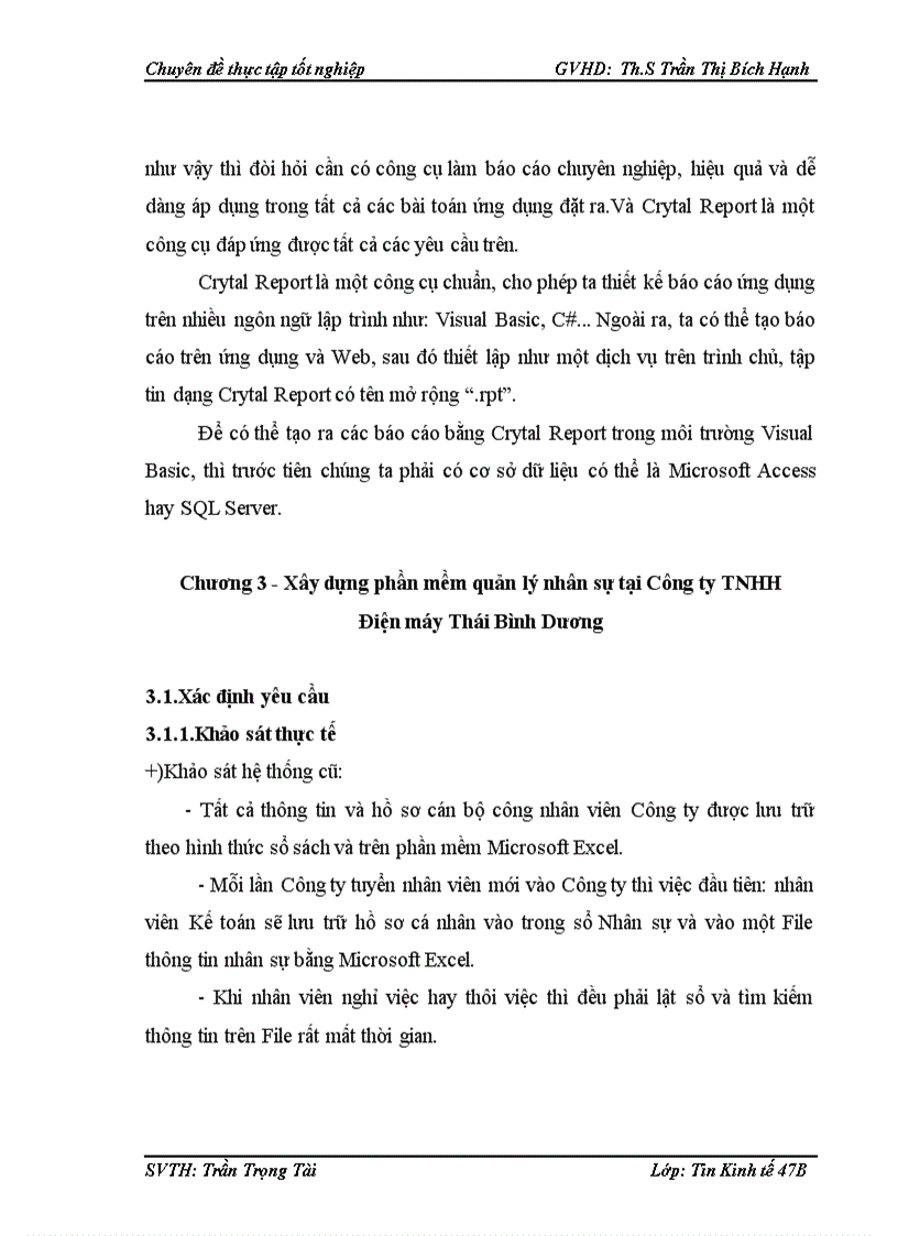 image for page Xây dựng phần mềm quản lý nhân sự tại Công ty TNHH Điện máy Thái Bình Dương 1