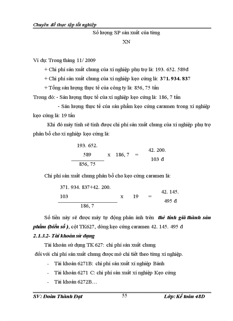 image for page Hoàn thiện kế toán chi phí sản xuất và tính giá thành sản phẩm tại Công ty cổ phần bánh kẹo Hải Hà 1