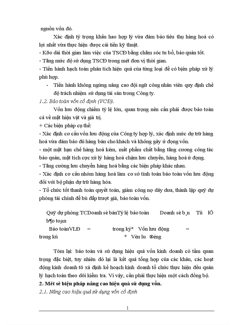 image for page Một số giải pháp nhằm nâng cao hiệu quả sử dụng vốn của Công ty TNHH ý Anh