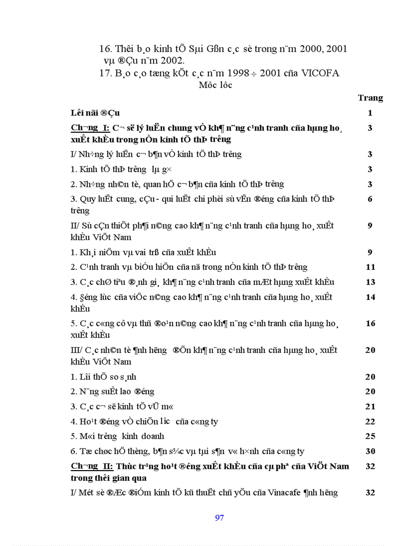 image for page Một số giải pháp nhằm nâng cao khả năng cạnh tranh cà fê xuất khẩu của Việt Nam