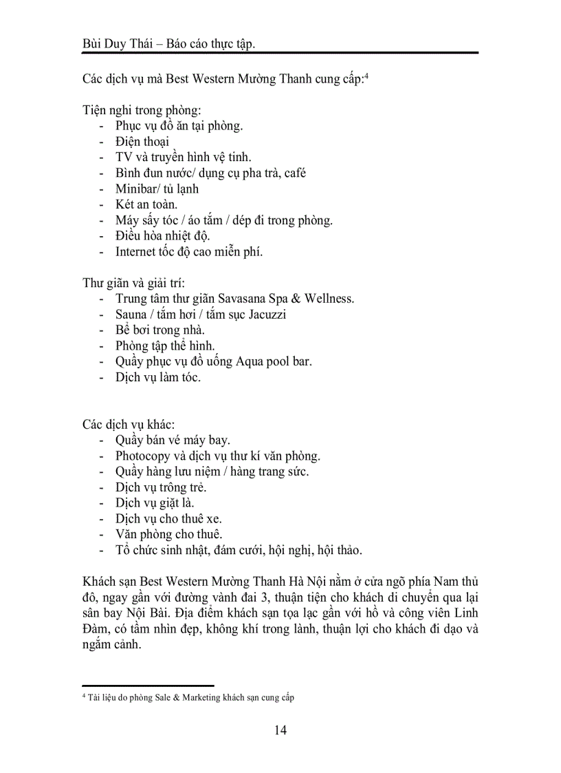 image for page Tạo động lực cho nhân viên bộ phận Housekeeping khách sạn Best Western Mường Thanh Hà Nội