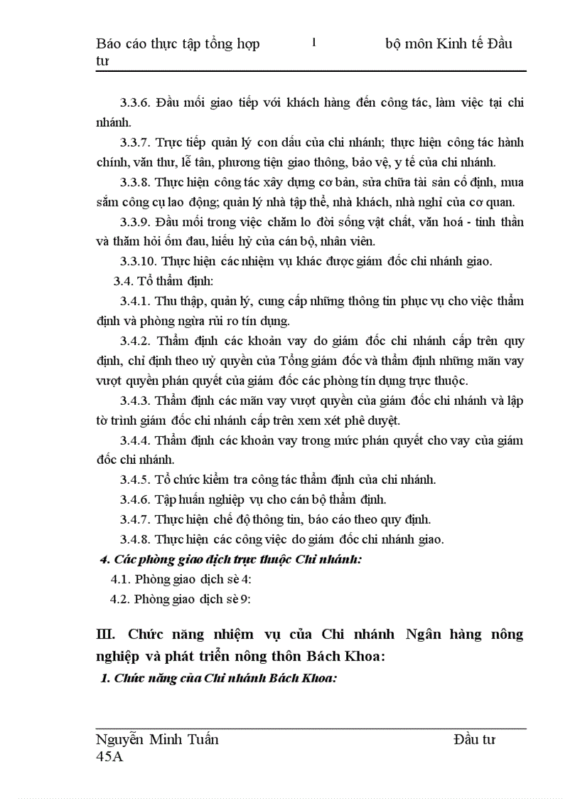 image for page Hoạt động huy động vốn và sử dụng vốn của Chi nhánh Ngân hàng nông nghiệp