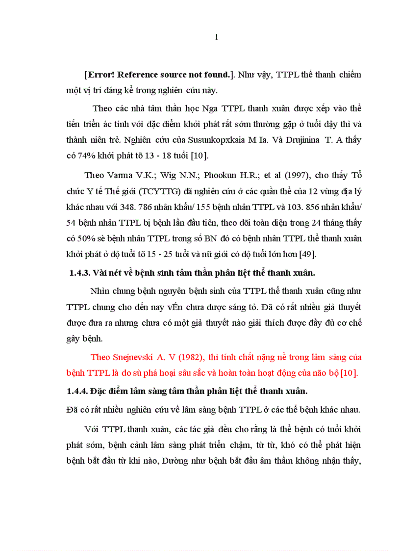 image for page Nghiên cứu đặc điểm lâm sàng ở bệnh nhân tâm thần phân liệt thể thanh xuân