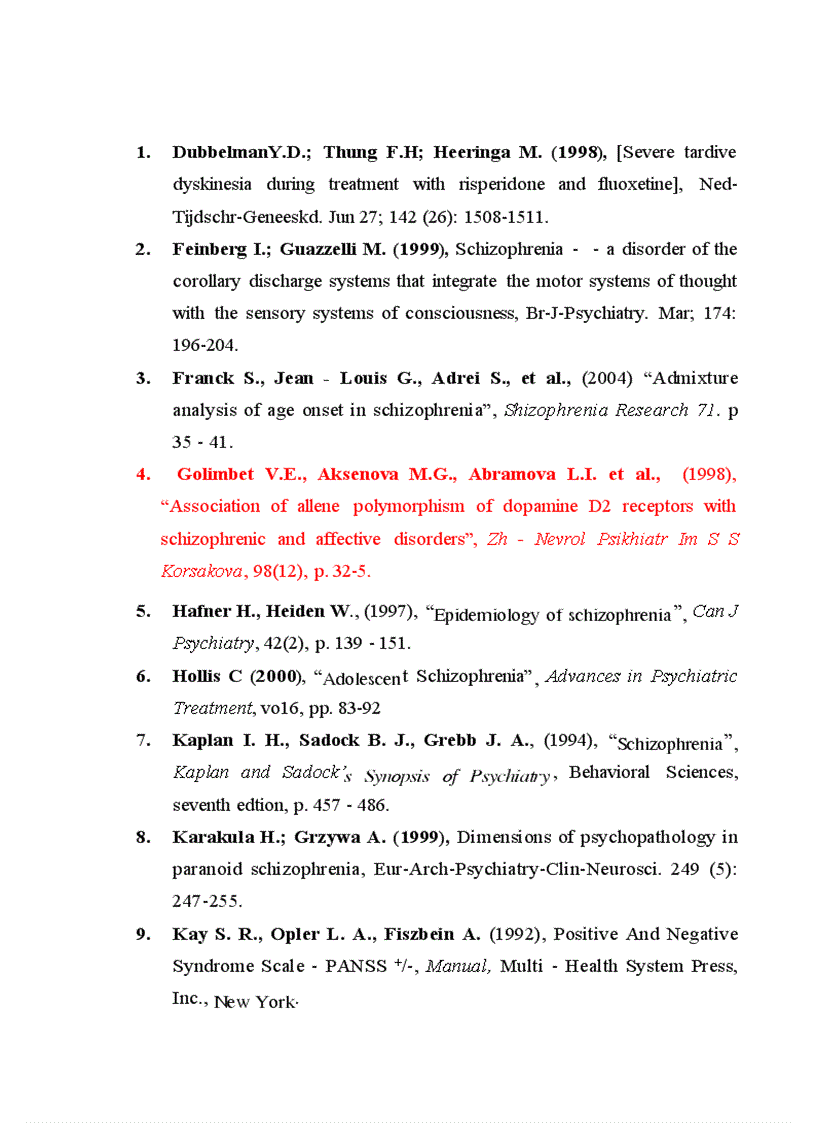 image for page Nghiên cứu đặc điểm lâm sàng ở bệnh nhân tâm thần phân liệt thể thanh xuân