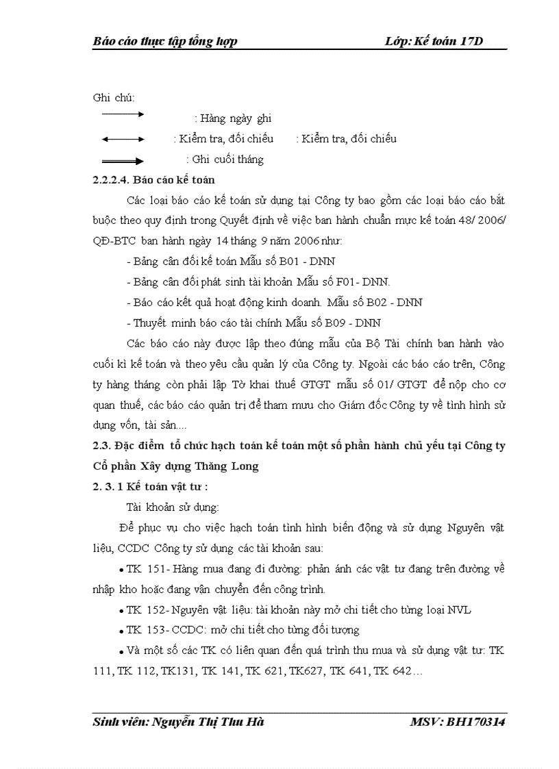 image for page Đánh giá và nhận xét về tình hình tổ chức bộ máy kế toán Công ty Cổ phần Xây dựng Thăng Long 1