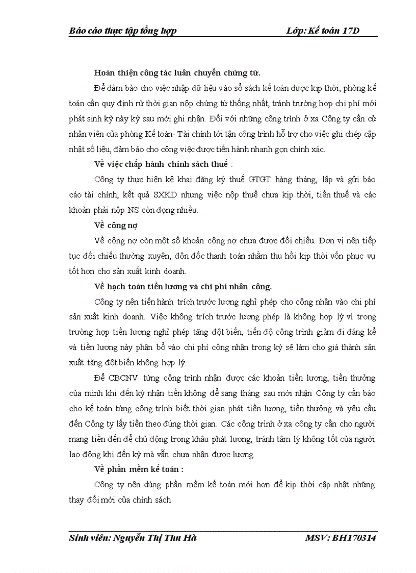 image for page Đánh giá và nhận xét về tình hình tổ chức bộ máy kế toán Công ty Cổ phần Xây dựng Thăng Long 1