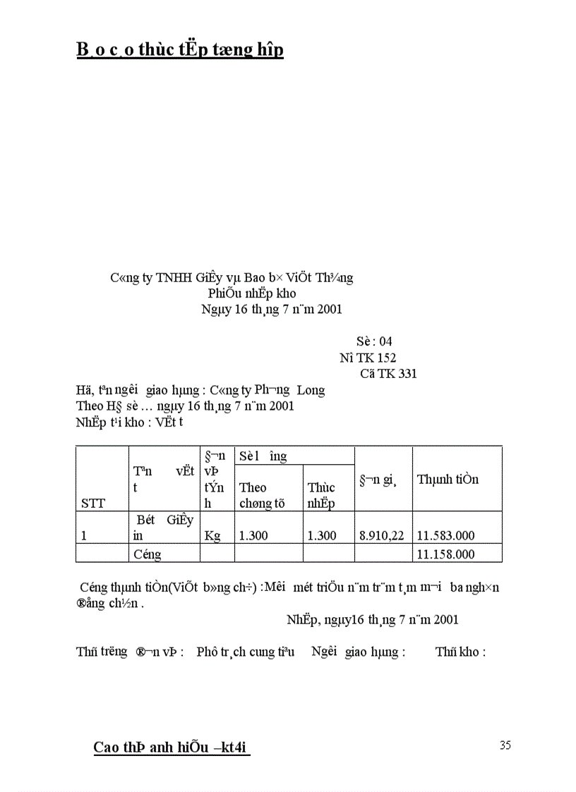 image for page Báo cáo kế toán tổng hợp về doanh nhiệp sản xuất