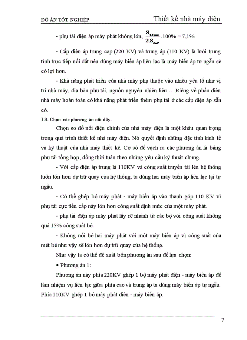image for page Thiết kế phần điện nhà máy nhiệt điện ngưng hơi công suất 240 MW 1