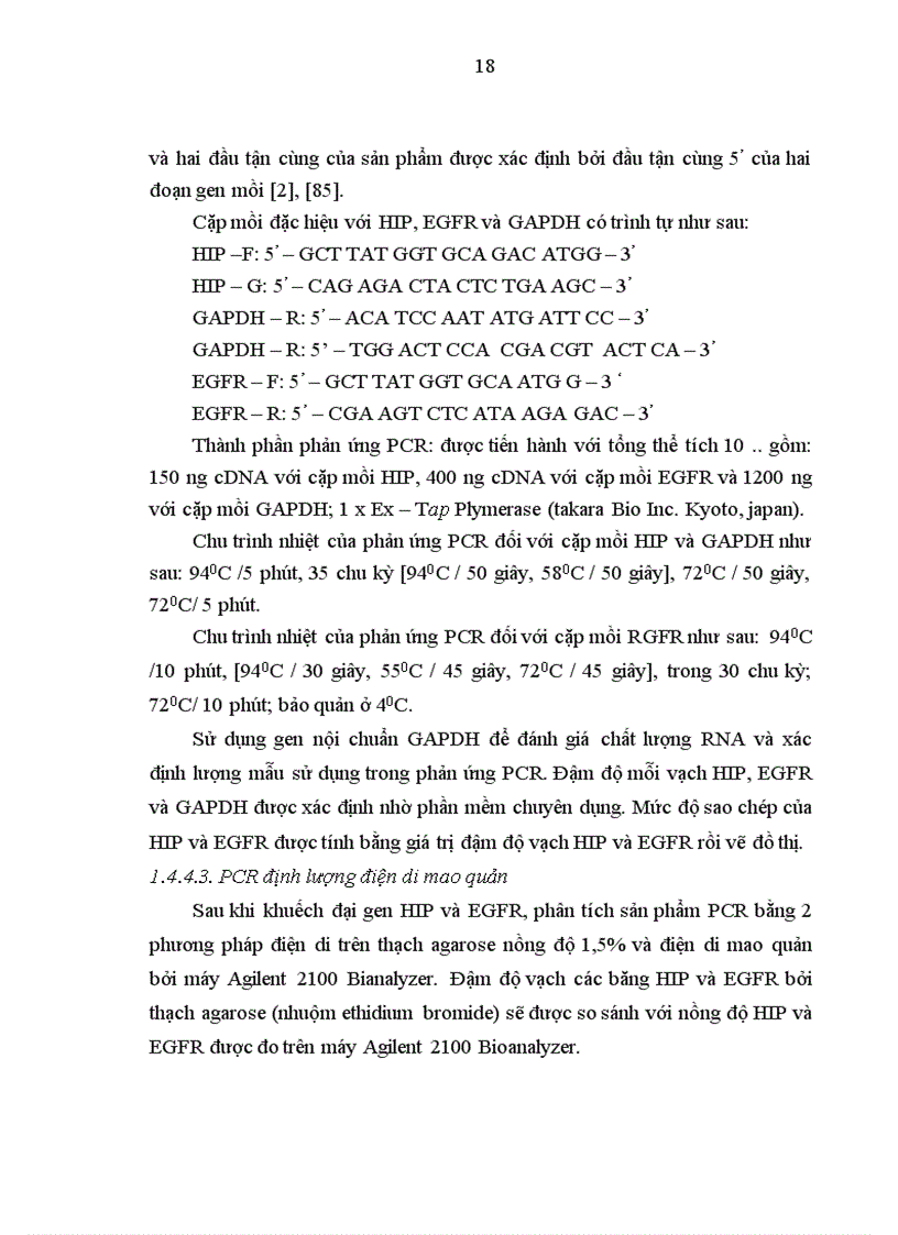 image for page Nghiên cứu sự thay đổi của Heparansulfate Inte Racting Protein HIP và Epidermal Growth Factor Recptor EGFR ơ mô ung thư vú