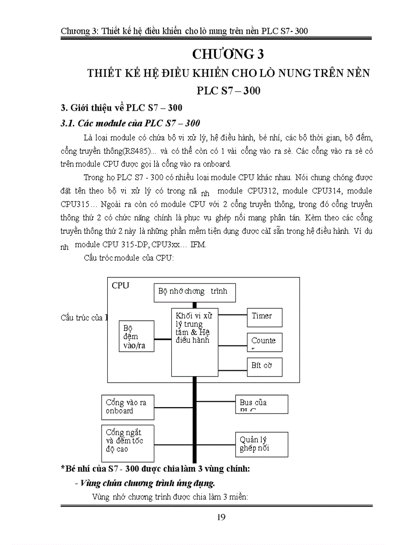 Thiết kế hệ điều khiển cho lò nung trên nền PLC S7 300