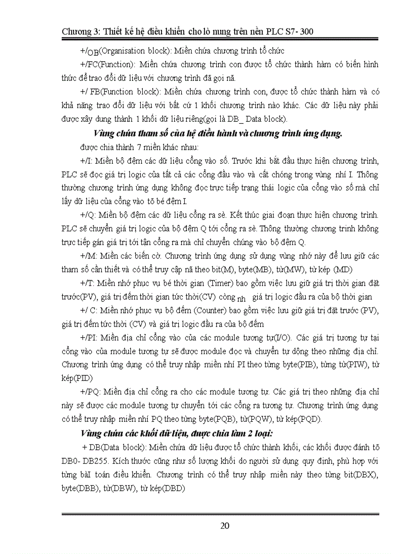 image for page Thiết kế hệ điều khiển cho lò nung trên nền PLC S7 300