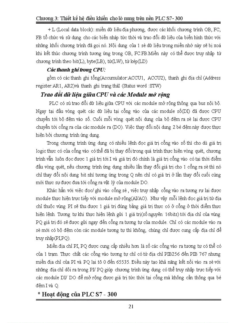 image for page Thiết kế hệ điều khiển cho lò nung trên nền PLC S7 300