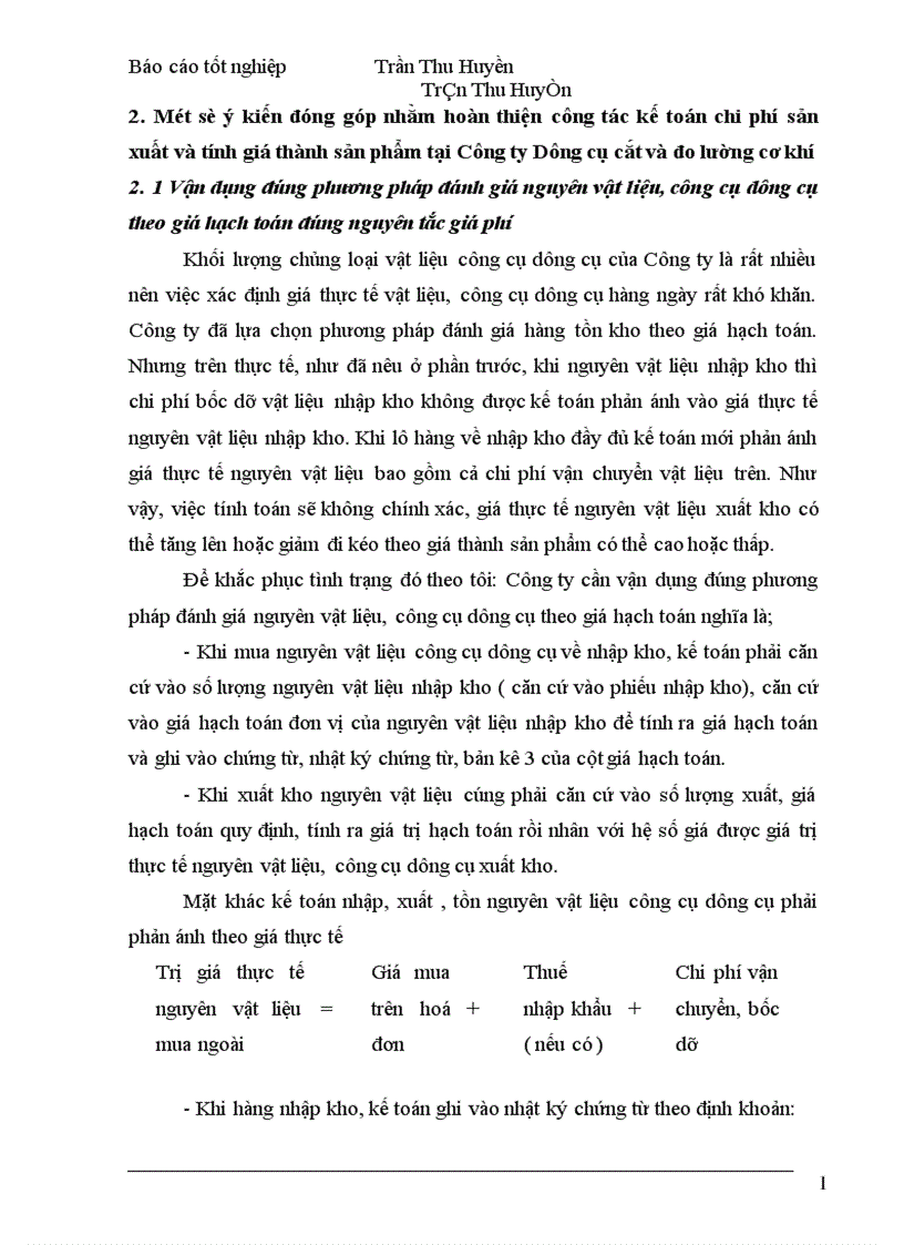 image for page Tổ chức kế toán tập hợp chi phí sản xuất và tính giá thành sản phẩm 1