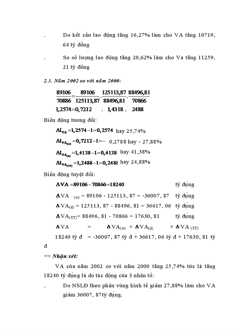 image for page Áp dụng một số phương pháp thống kê phân tích sự biến động trong sản xuất của ngành công nghiệp ở Việt Nam 1