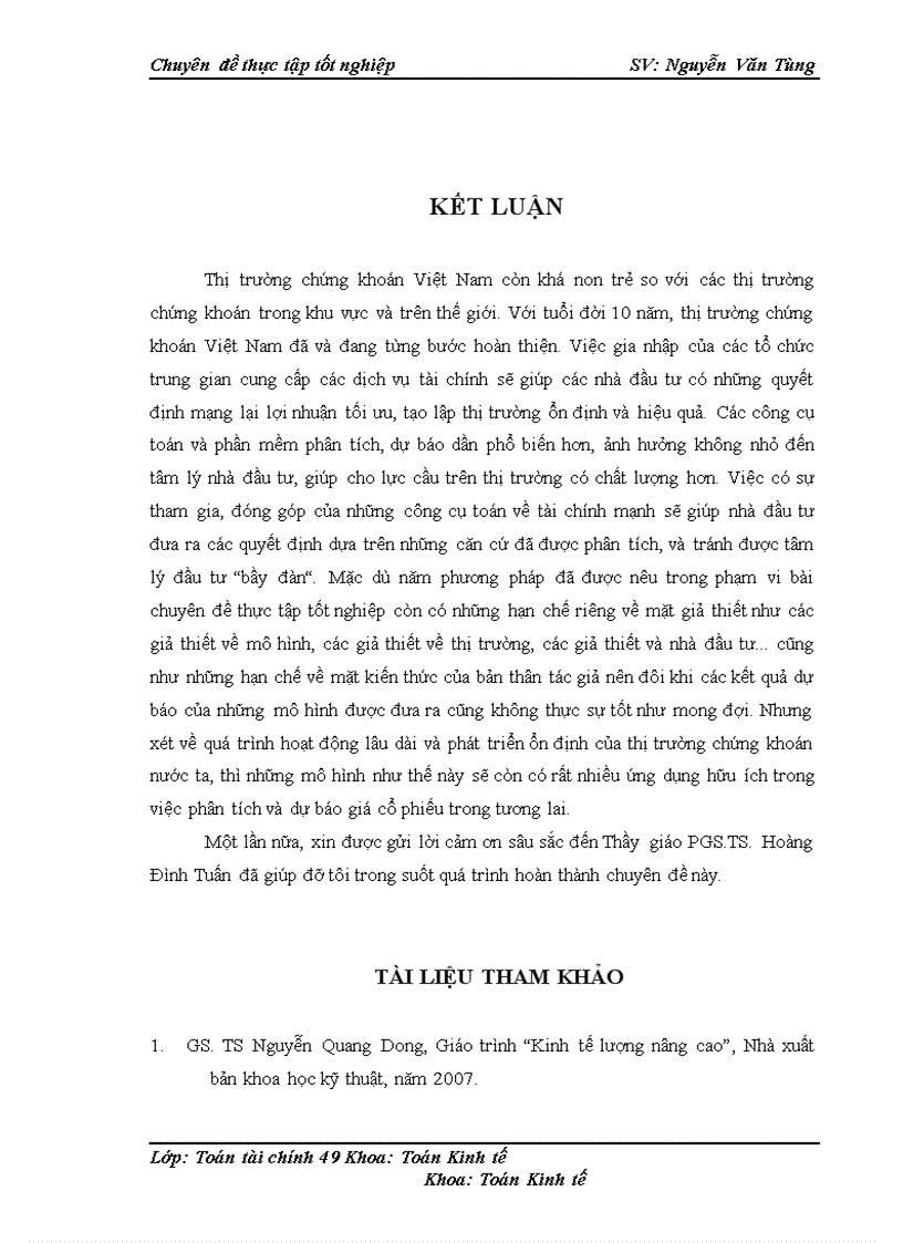 image for page Ứng dụng các mô hình dự báo giá cổ phiếu trong ngắn hạn