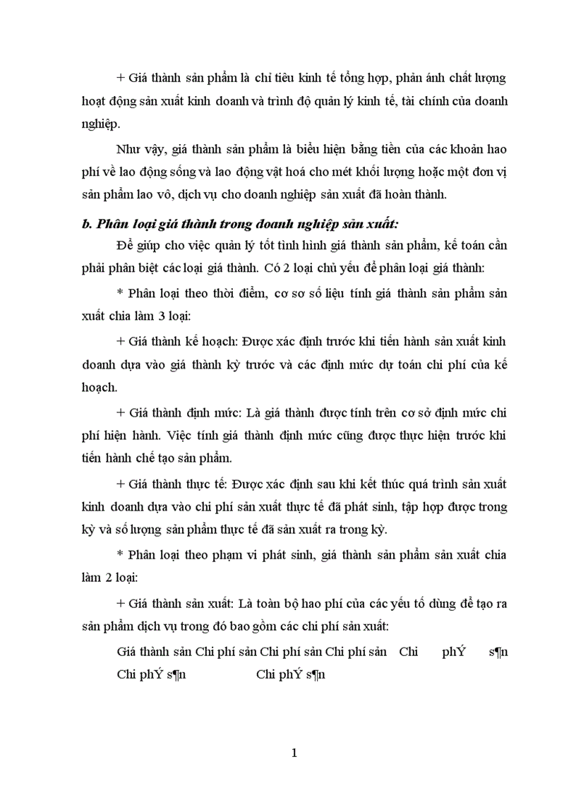 image for page Tổ chức tập hợp chi phí sản xuất và tính giá thành sản phẩm tại Công ty Tư vấn đầu tư và thiết kế xây dựng 1