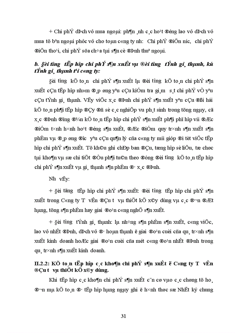 image for page Tổ chức tập hợp chi phí sản xuất và tính giá thành sản phẩm tại Công ty Tư vấn đầu tư và thiết kế xây dựng 1