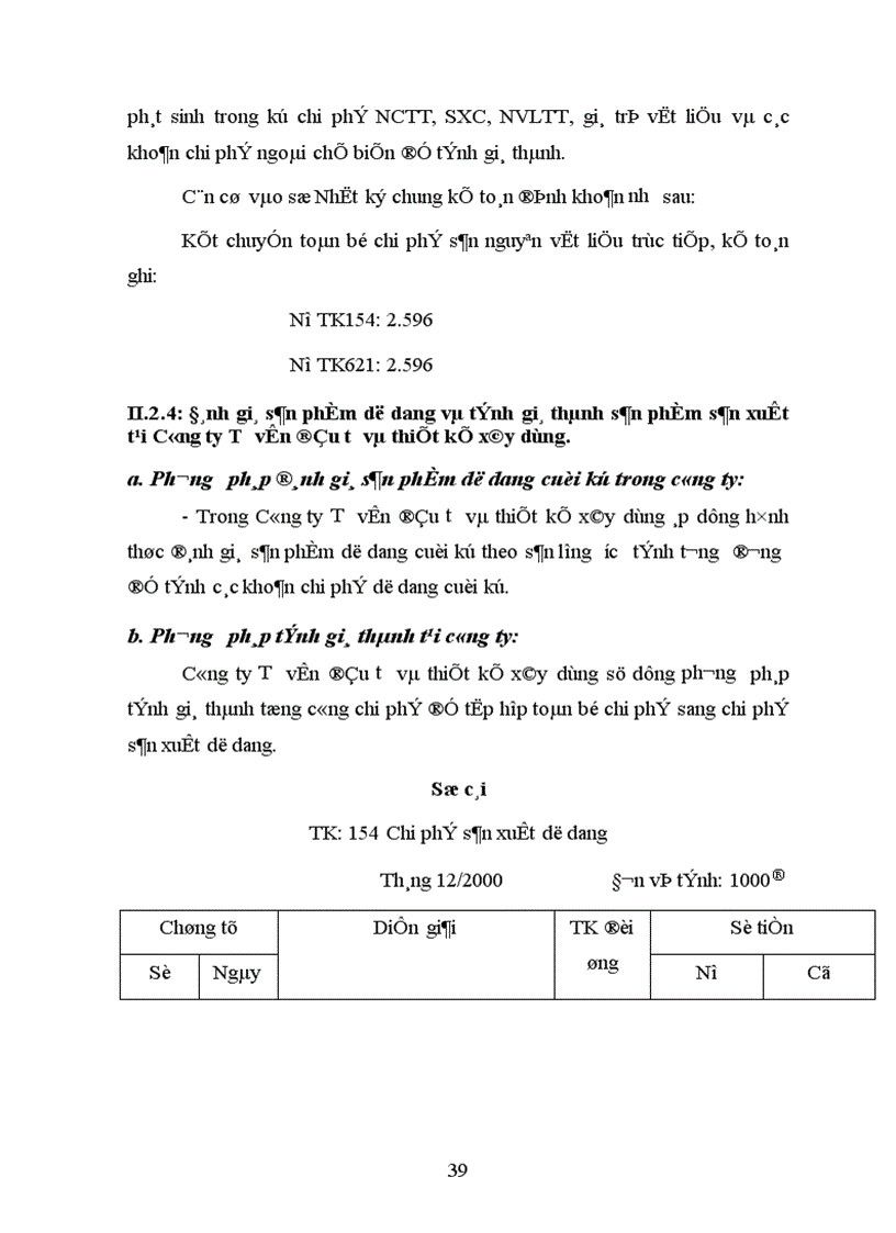 image for page Tổ chức tập hợp chi phí sản xuất và tính giá thành sản phẩm tại Công ty Tư vấn đầu tư và thiết kế xây dựng 1